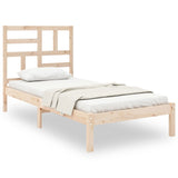 Bed Frame without Mattress Solid Wood 100x200 cm