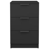 Bedside Cabinets 2 pcs Black 40x36x65 cm