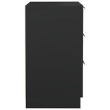 Bedside Cabinets 2 pcs Black 40x36x65 cm