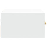 Wall-mounted Bedside Cabinet White 35x35x20 cm