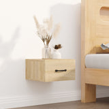 Wall-mounted Bedside Cabinets 2 pcs Sonoma Oak 35x35x20 cm