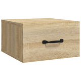 Wall-mounted Bedside Cabinets 2 pcs Sonoma Oak 35x35x20 cm