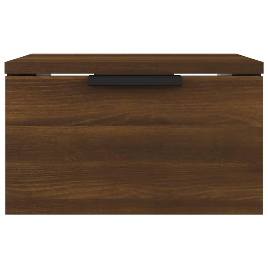 Wall-mounted Bedside Cabinets 2 pcs Brown Oak 34x30x20 cm