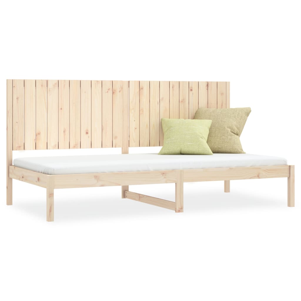 Day Bed without Mattress 90x200 cm Solid Wood Pine