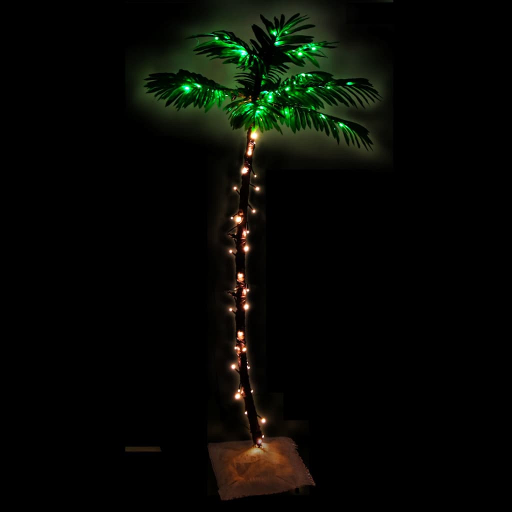 LED Palm Tree Warm White 88 LEDs 150 cm