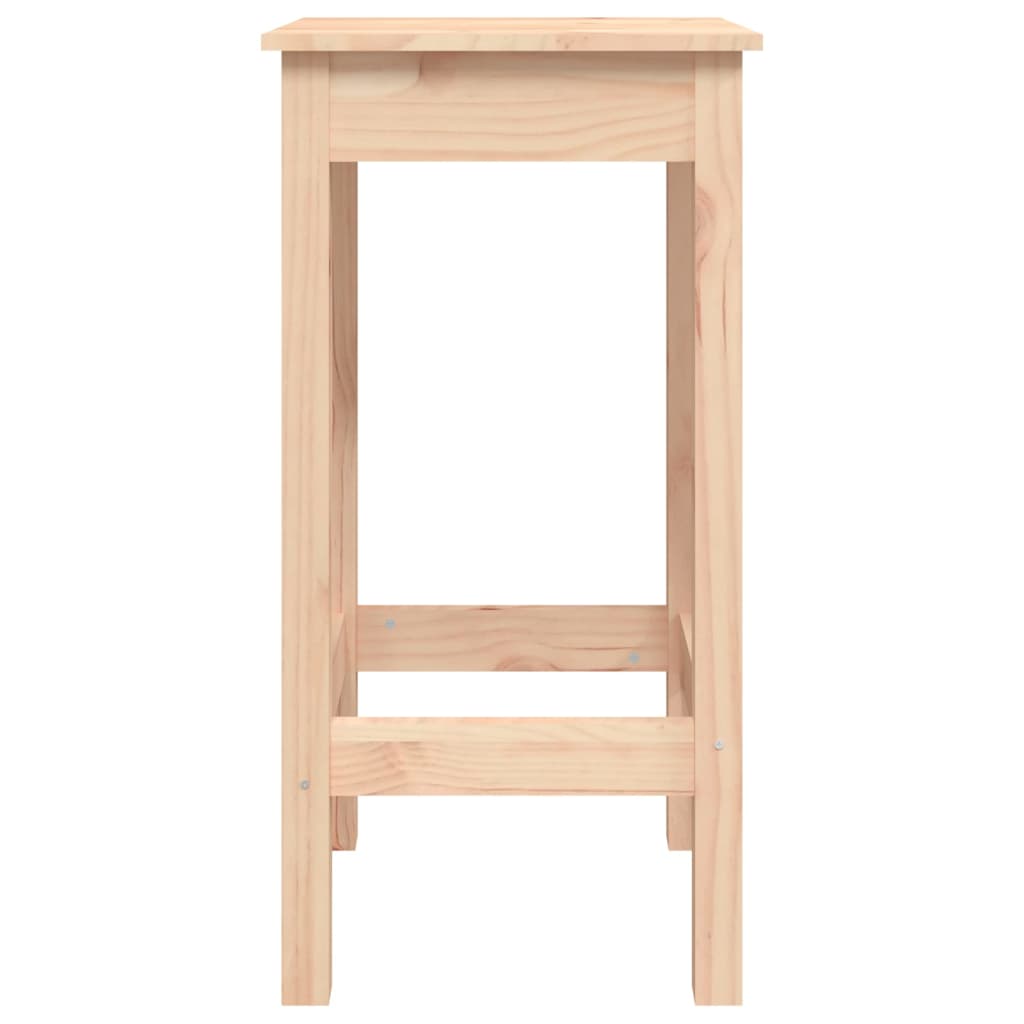 Bar Chairs 2 pcs 40x40x78 cm Solid Wood Pine