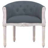 Dining Chair Dark Grey Velvet