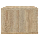 Wall-mounted Bedside Cabinets 2 pcs Sonoma Oak 50x36x25 cm