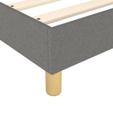 Bed Frame without Mattress Dark Grey Single Fabric (UK/IE/FI/NO only)