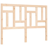 Bed Frame without Mattress 140x200 cm Solid Wood