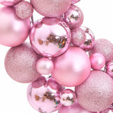 Christmas Wreath Pink 45 cm Polystyrene