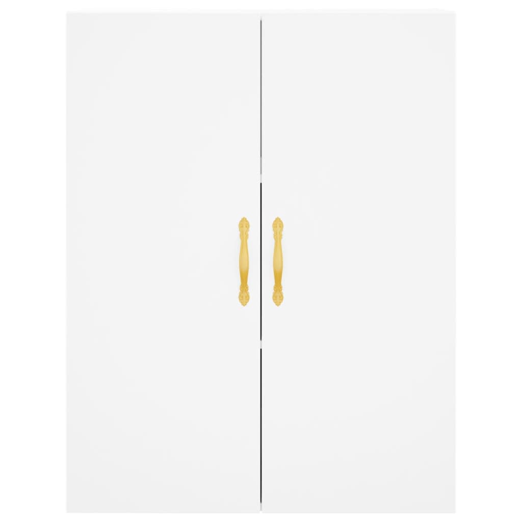 Wall Mounted Cabinets 2 pcs White 69.5x34x90 cm