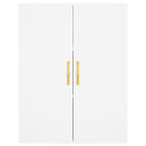 Wall Mounted Cabinets 2 pcs White 69.5x34x90 cm