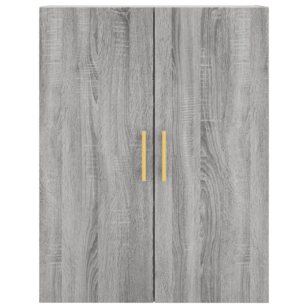 Wall Mounted Cabinets 2 pcs Grey Sonoma 69.5x34x90 cm