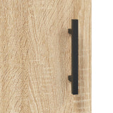 Wall Mounted Cabinets 2 pcs Sonoma Oak 69.5x34x90 cm