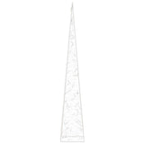 Christmas Light Cone 60 LEDs Warm White 120 cm Acrylic