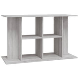 Aquarium Stand Grey Sonoma 100x40x60 cm Engineered Wood