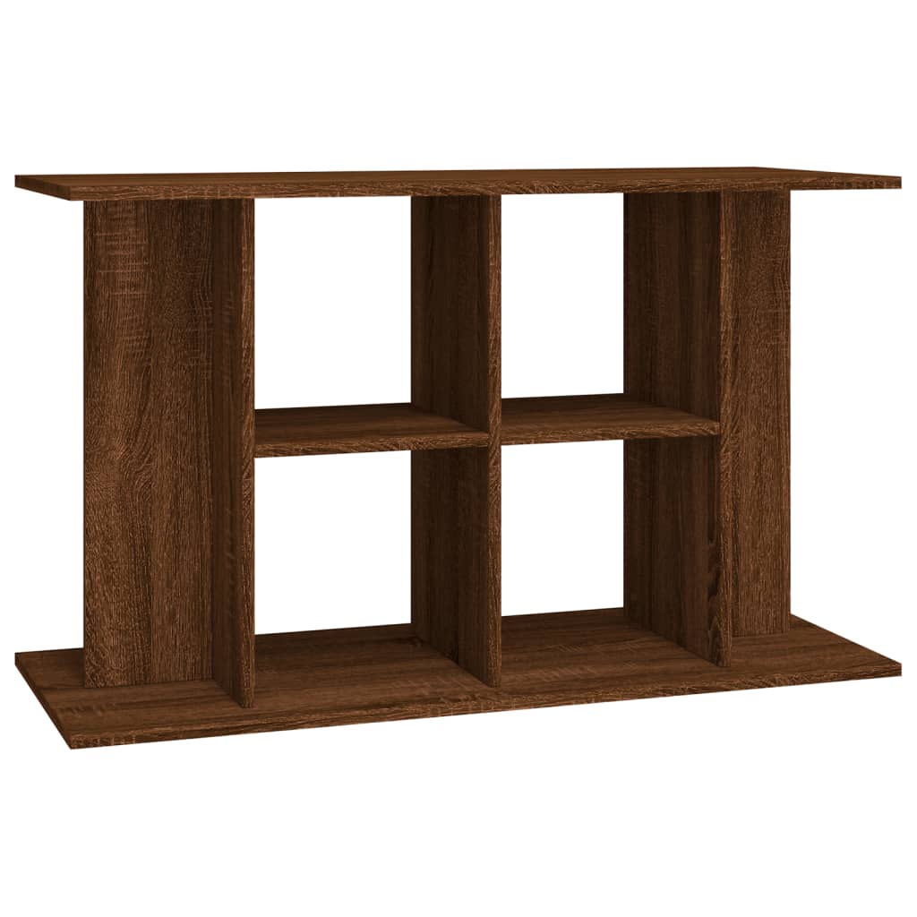 Aquarium Stand Brown Oak 100x40x60 cm Engineered Wood