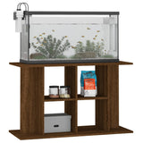 Aquarium Stand Brown Oak 100x40x60 cm Engineered Wood