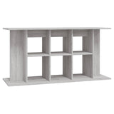 Aquarium Stand Grey Sonoma 120x40x60 cm Engineered Wood