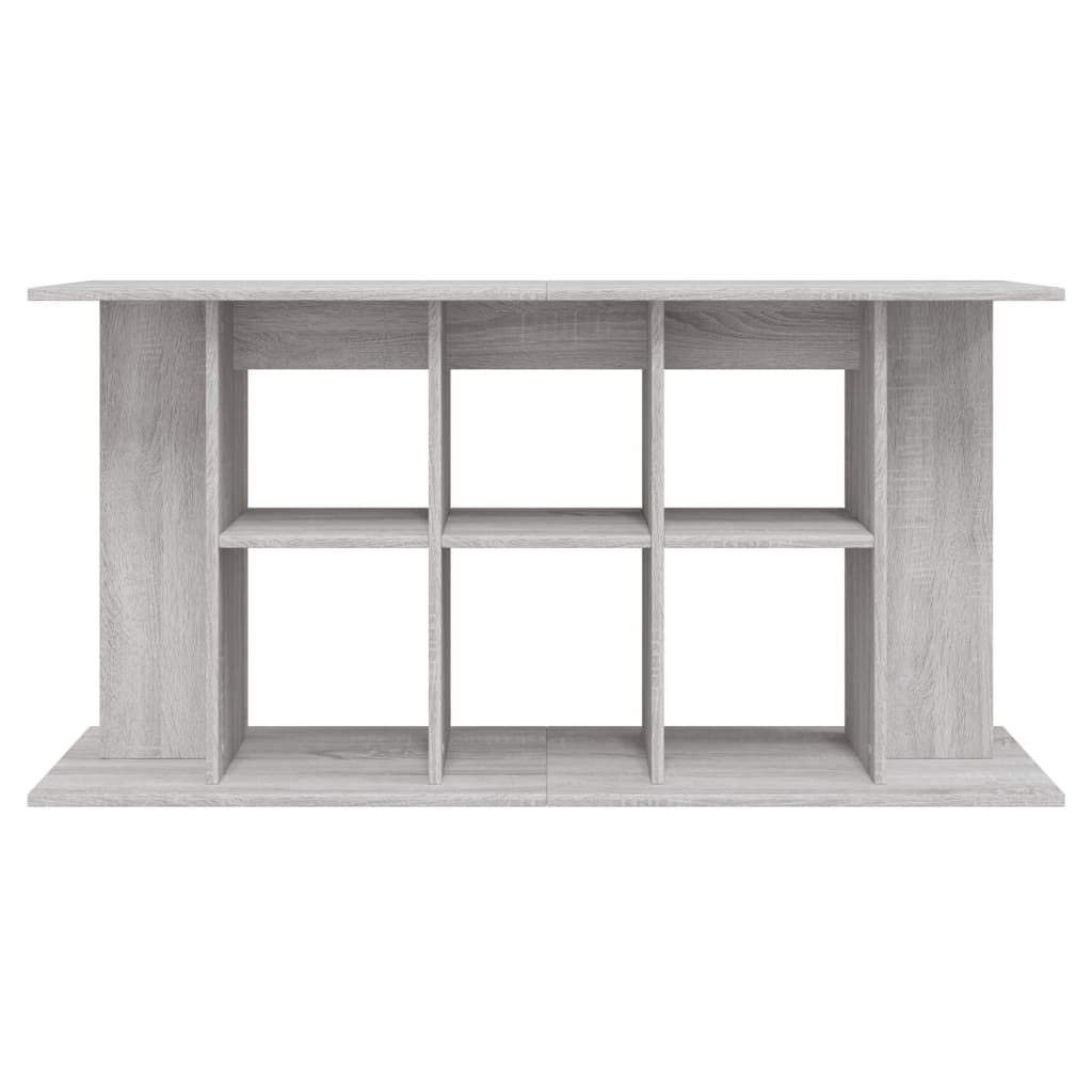 Aquarium Stand Grey Sonoma 120x40x60 cm Engineered Wood