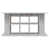 Aquarium Stand Grey Sonoma 120x40x60 cm Engineered Wood