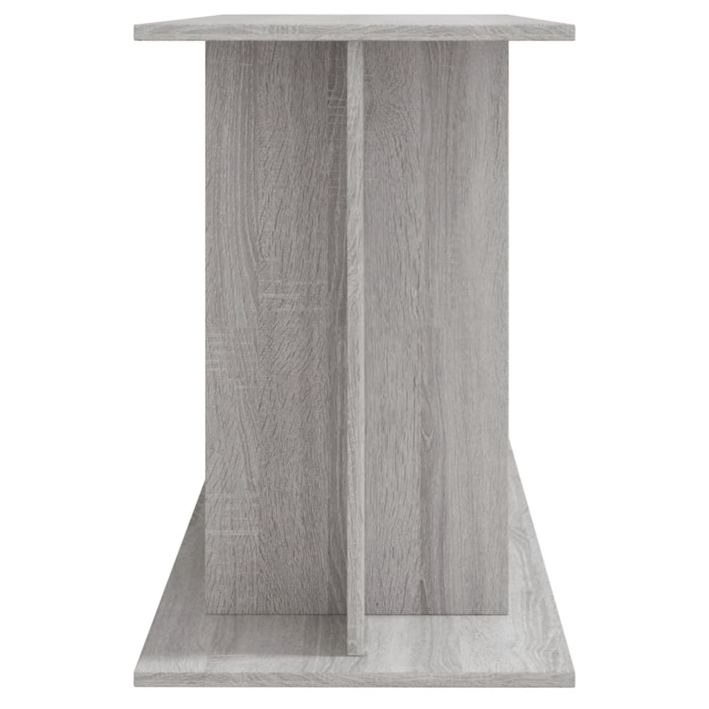 Aquarium Stand Grey Sonoma 120x40x60 cm Engineered Wood