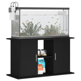 Aquarium Stand Black 101x41x58 cm Engineered Wood