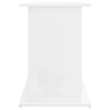 Aquarium Stand High Gloss White 101x41x58 cm Engineered Wood