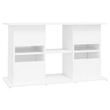 Aquarium Stand High Gloss White 101x41x58 cm Engineered Wood