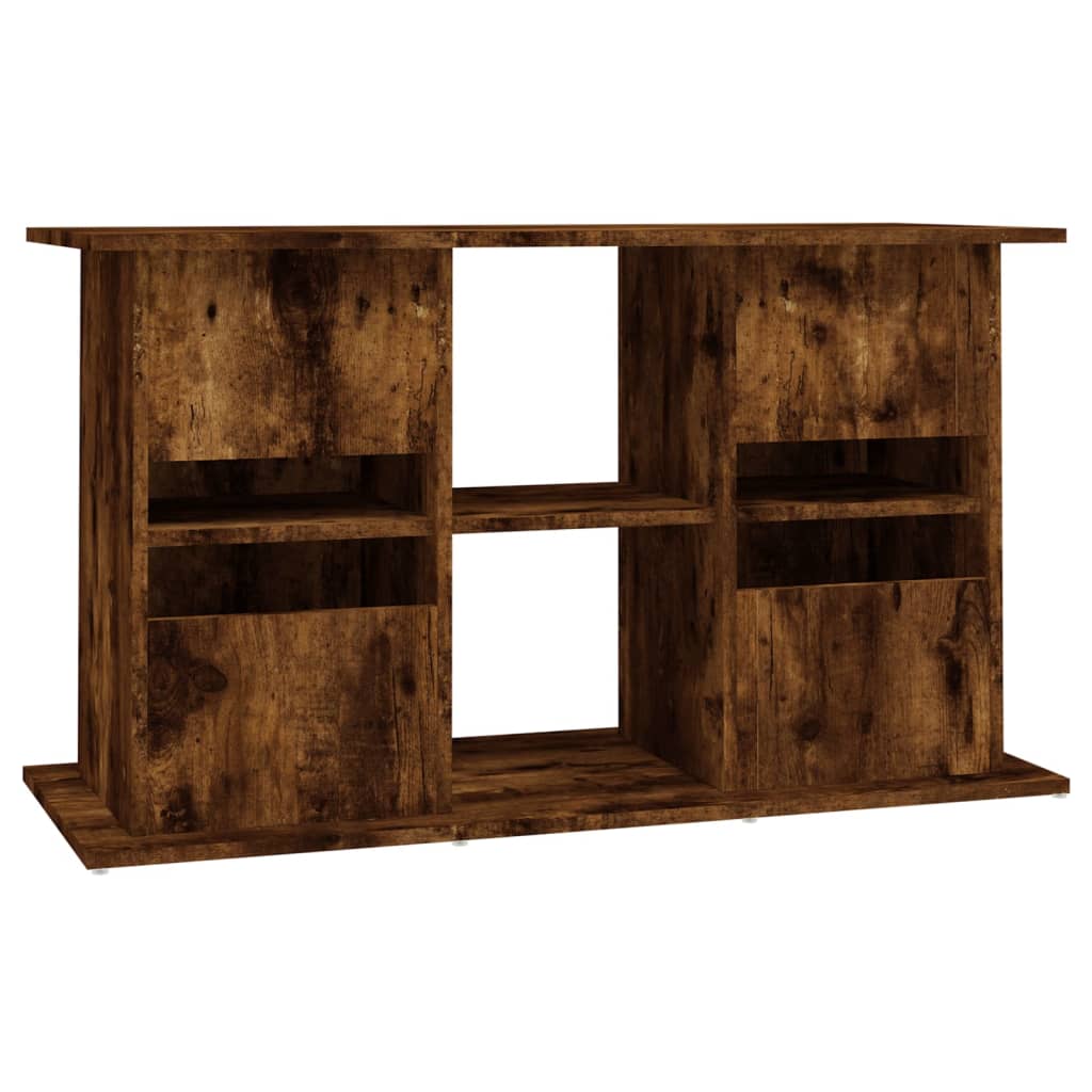 Aquarium Stand Smoked Oak 101x41x58 cm Engineered Wood