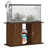 Aquarium Stand Brown Oak 101x41x58 cm Engineered Wood