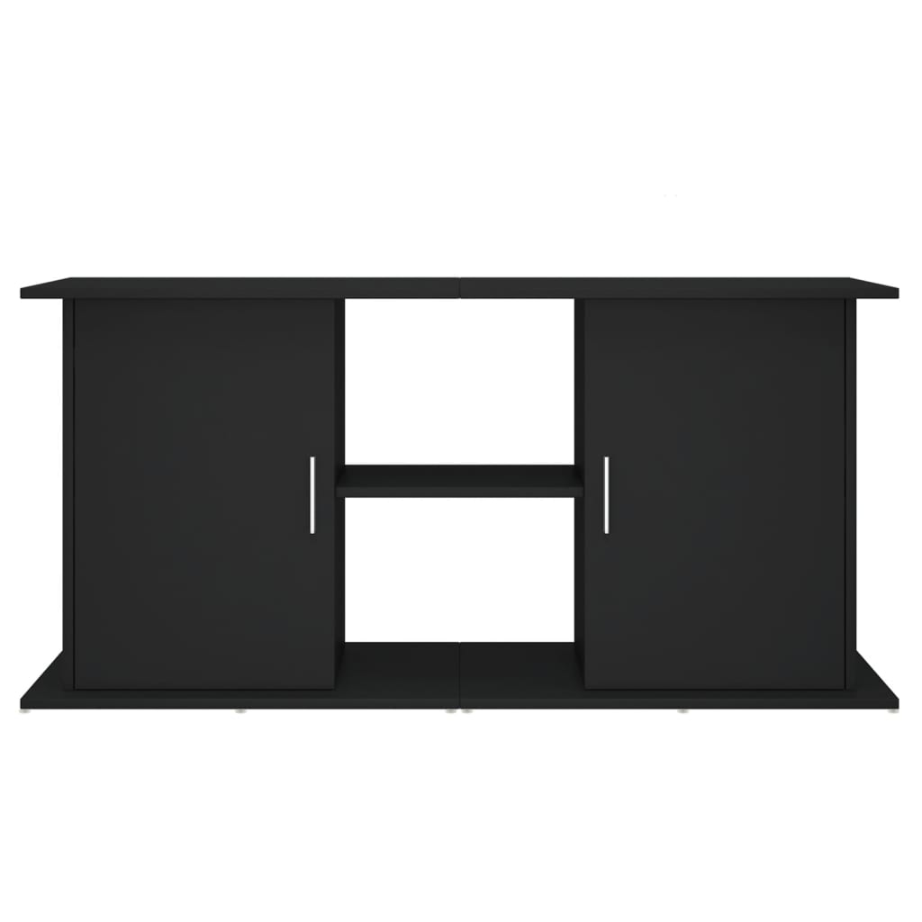 Aquarium Stand Black 121x41x58 cm Engineered Wood