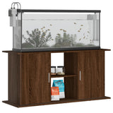 Aquarium Stand Brown Oak 121x41x58 cm Engineered Wood