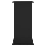 Aquarium Stand Black 81x36x73 cm Engineered Wood