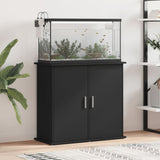 Aquarium Stand Black 81x36x73 cm Engineered Wood