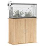 Aquarium Stand Sonoma Oak 81x36x73 cm Engineered Wood