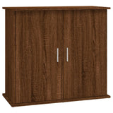 Aquarium Stand Brown Oak 81x36x73 cm Engineered Wood