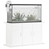 Aquarium Stand White 101x41x58 cm Engineered Wood