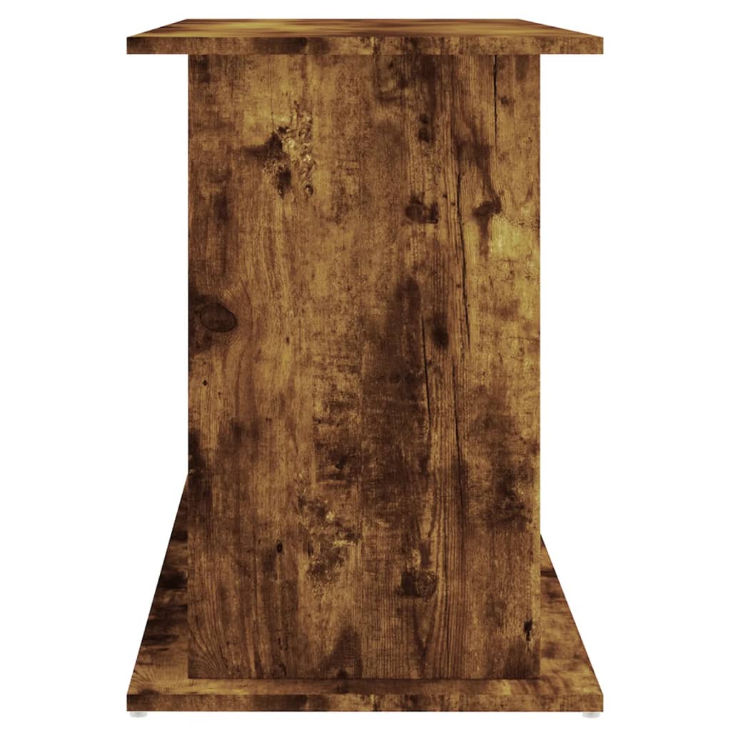 Aquarium Stand Smoked Oak 101x41x58 cm Engineered Wood