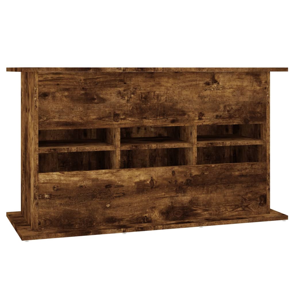 Aquarium Stand Smoked Oak 101x41x58 cm Engineered Wood