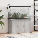 Aquarium Stand Grey Sonoma 101x41x58 cm Engineered Wood