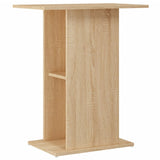 Aquarium Stand Sonoma Oak 60.5x36x72.5 cm Engineered Wood