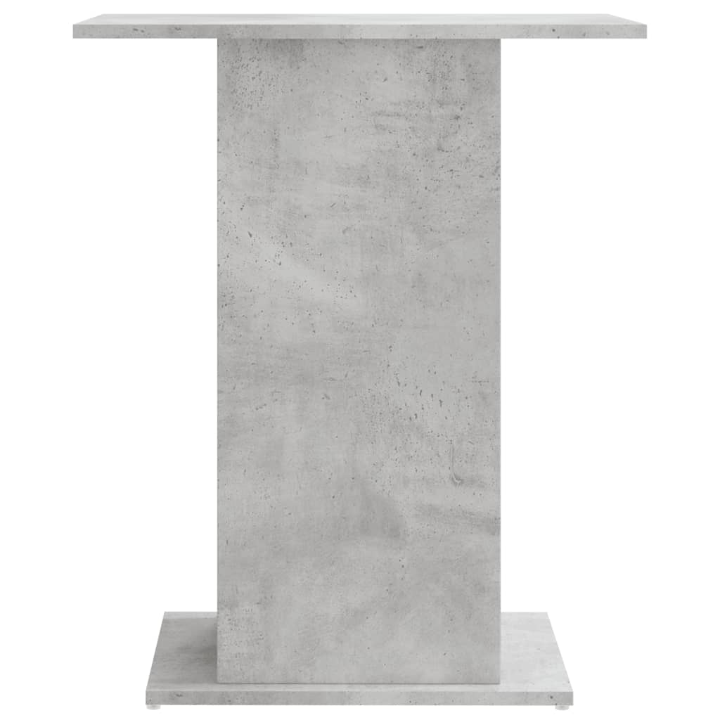 Aquarium Stand Concrete Grey 60.5x36x72.5 cm Engineered Wood