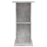 Aquarium Stand Concrete Grey 60.5x36x72.5 cm Engineered Wood