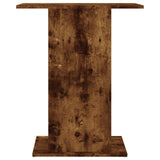 Aquarium Stand Smoked Oak 60.5x36x72.5 cm Engineered Wood