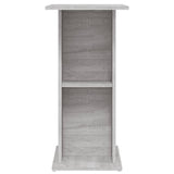 Aquarium Stand Grey Sonoma 60.5x36x72.5 cm Engineered Wood