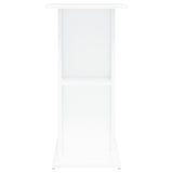 Aquarium Stand White 75x36x72.5 cm Engineered Wood