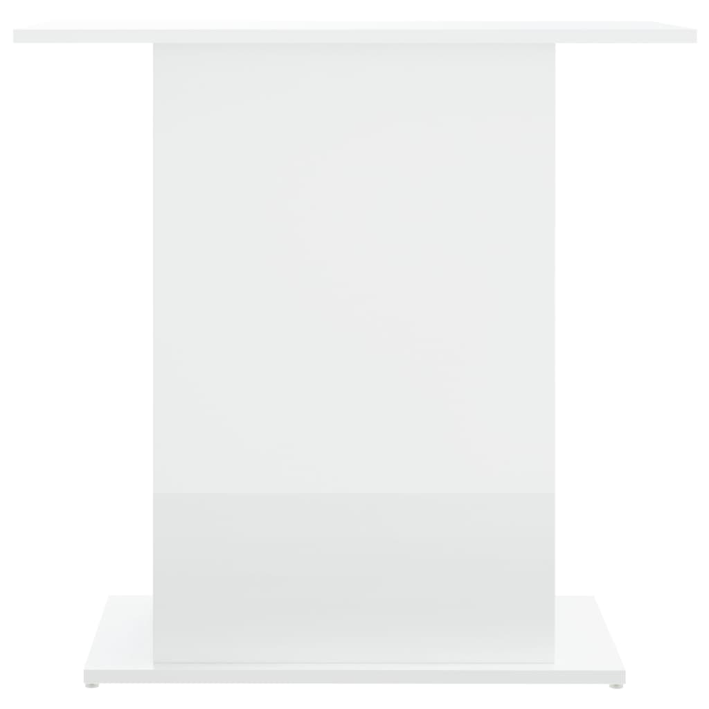 Aquarium Stand High Gloss White 75x36x72.5 cm Engineered Wood