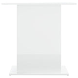 Aquarium Stand High Gloss White 75x36x72.5 cm Engineered Wood